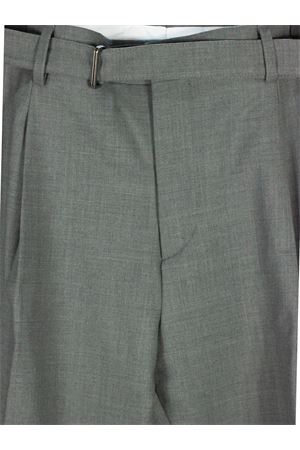 Grey virgin wool blend Riccardo trousers BE ABLE | ANDYGBCGRIGIOCHIAROMELANGE